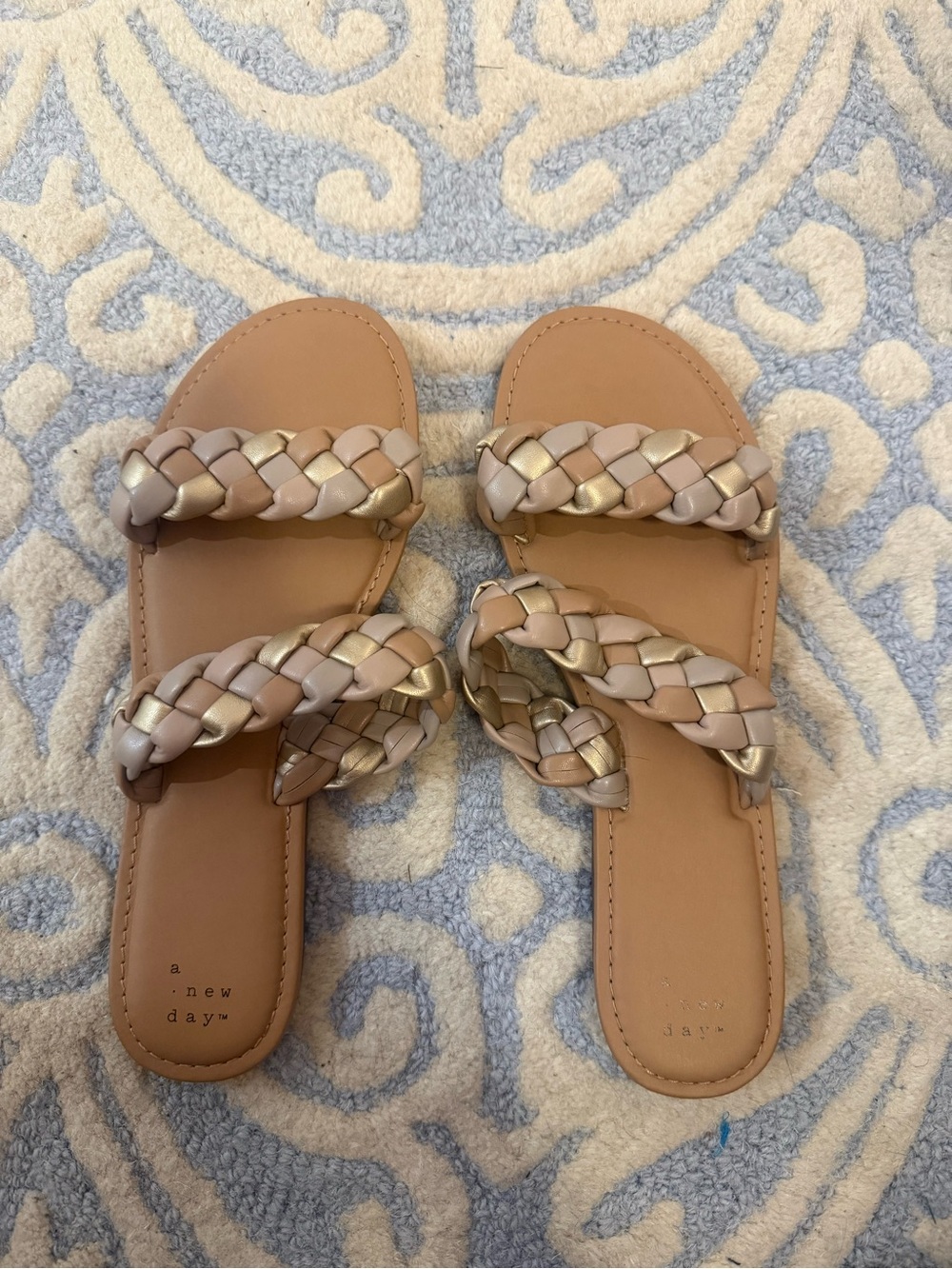 A New Day Target Braided Sandals - 10 - Picture 2 of 5